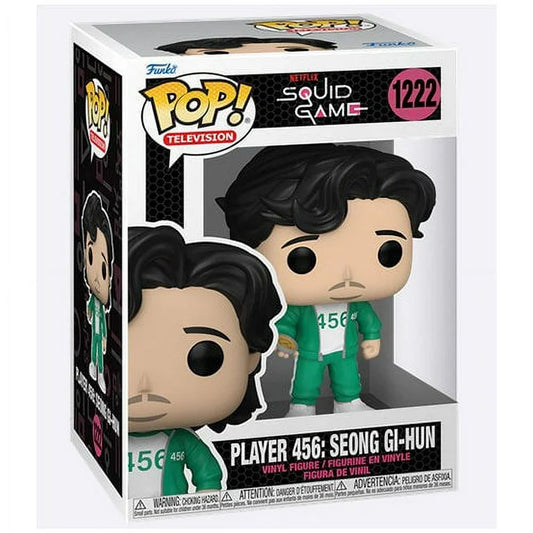 Funko Pop! Television - Squid Games Player 456: Seong Gi-Hun #1222 Vinyl Figure