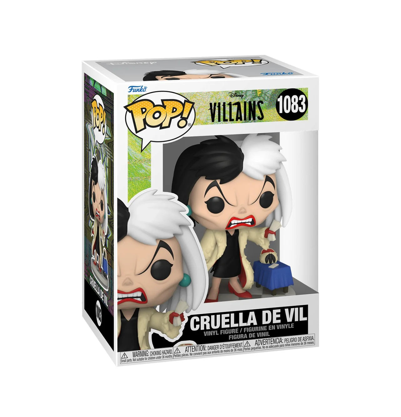 Funko Pop! Disney - Cruella De Vil #1083 Vinyl Figure